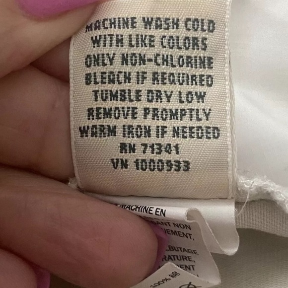 LL Bean Classic Fit Chino‎ Pants Womens Size 16P (16) - Picture 5 of 6